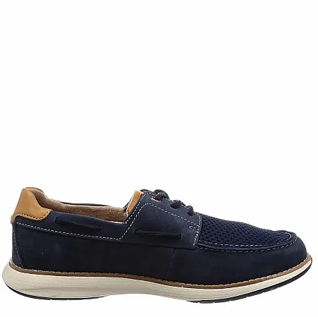 CLARKS - Un Pilot Lace 26140957 Navy Nuvbuck -