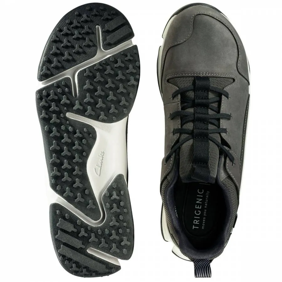 CLARKS - TRI PATH MID 26144387 DARK GREY  COMBI -