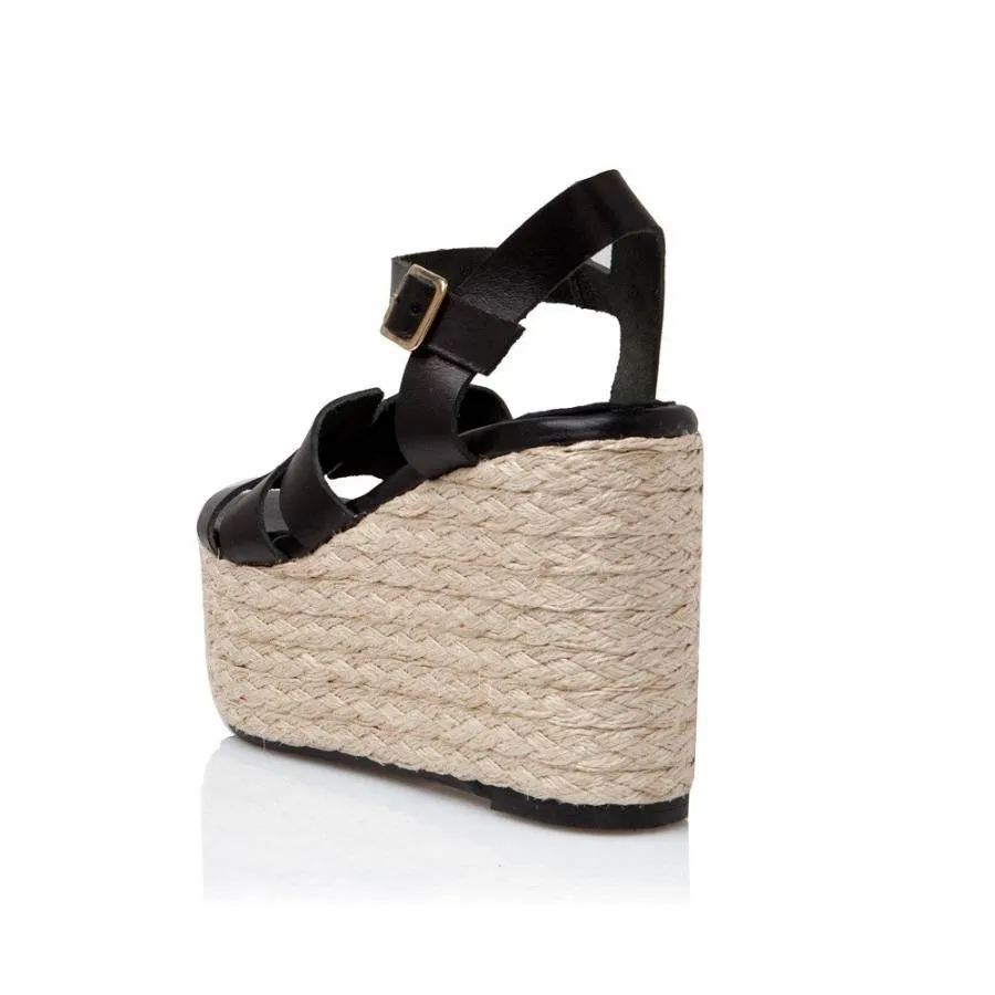 SANTE - WEDGES SKU-20-157-01 ΜΑΥΡΟ
