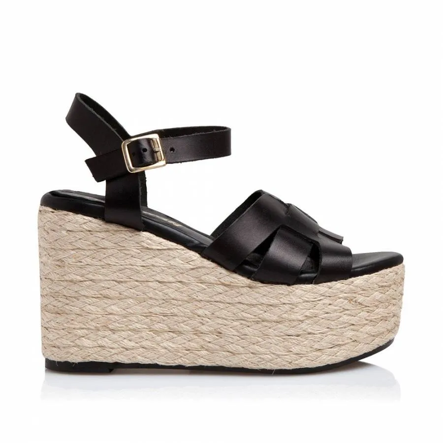 SANTE - WEDGES SKU-20-157-01 ΜΑΥΡΟ