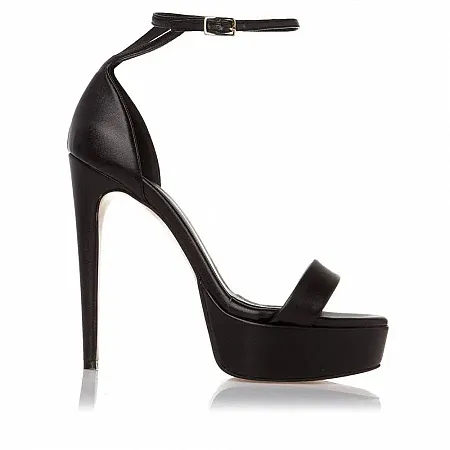 Sante - Πέδιλο ECO Leather 21-268-01 μαύρο