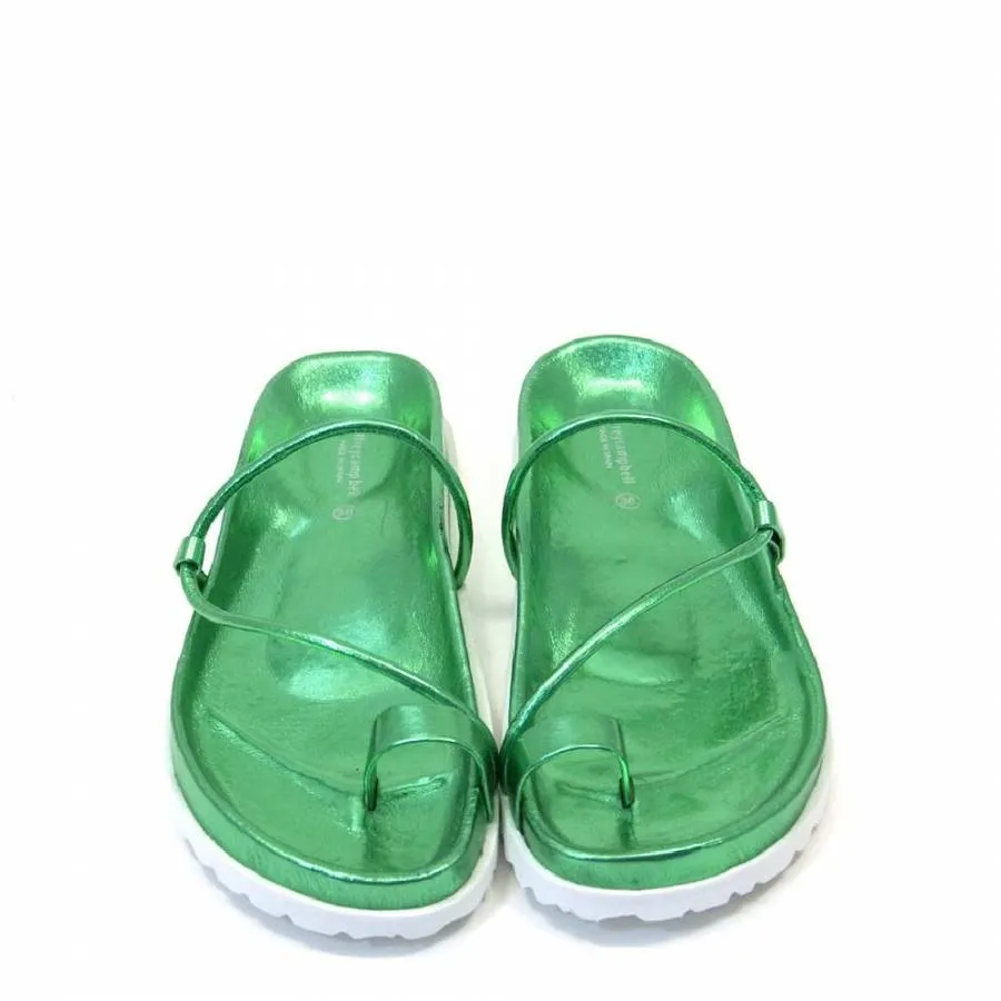 Jeffrey Campbell - Σανδάλι La Palma Met 0101003222 Green