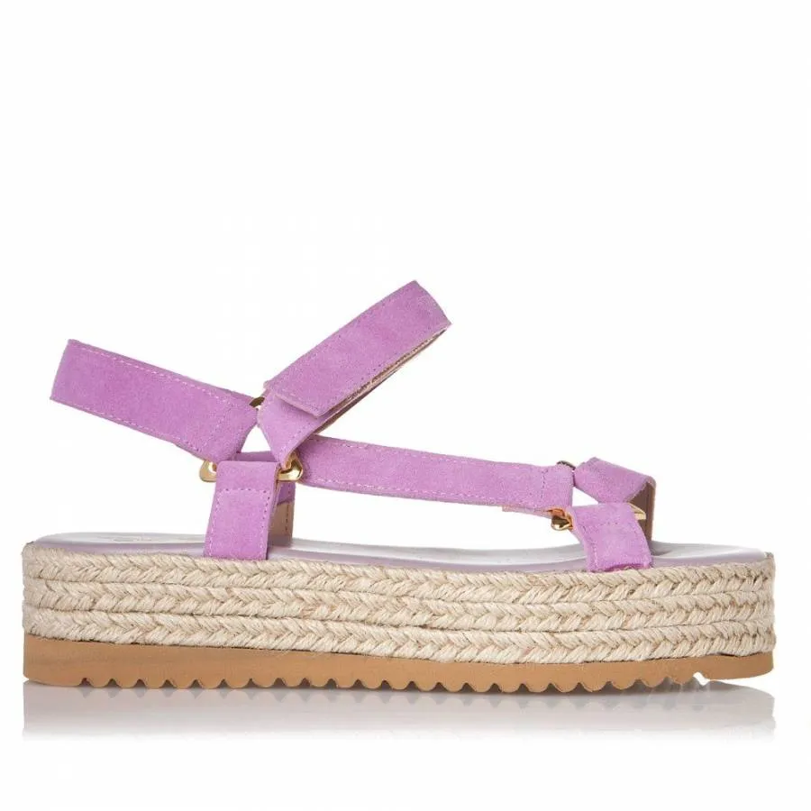 Sante - Σανδάλι Day2Day Espadrilles 21-120-56 Λιλά
