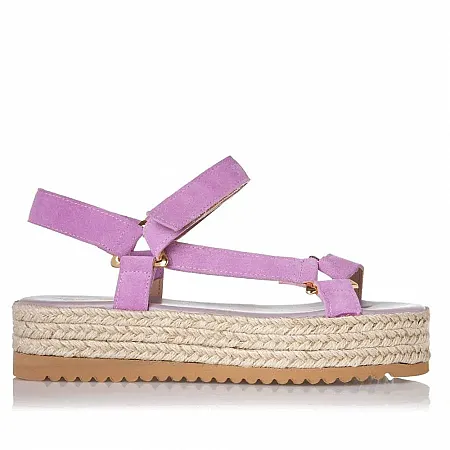 Sante - Σανδάλι Day2Day Espadrilles 21-120-56 Λιλά