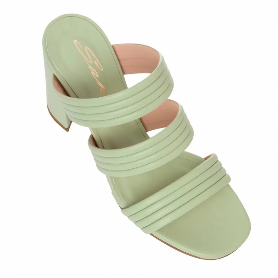 Sante - Παντόφλα με 3 λουριά 21-214-52 Μέντα