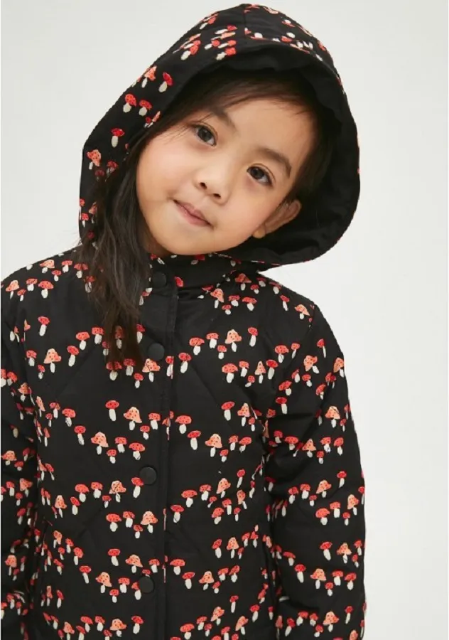 COMPANIA FANTASTICA - Unisex padded husky coat KO21KAR11 Black