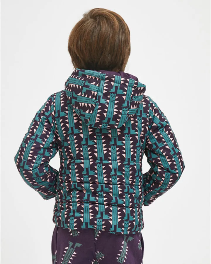 COMPANIA FANTASTICA - Παιδικό μπουφάν KI21KAR04 robot print